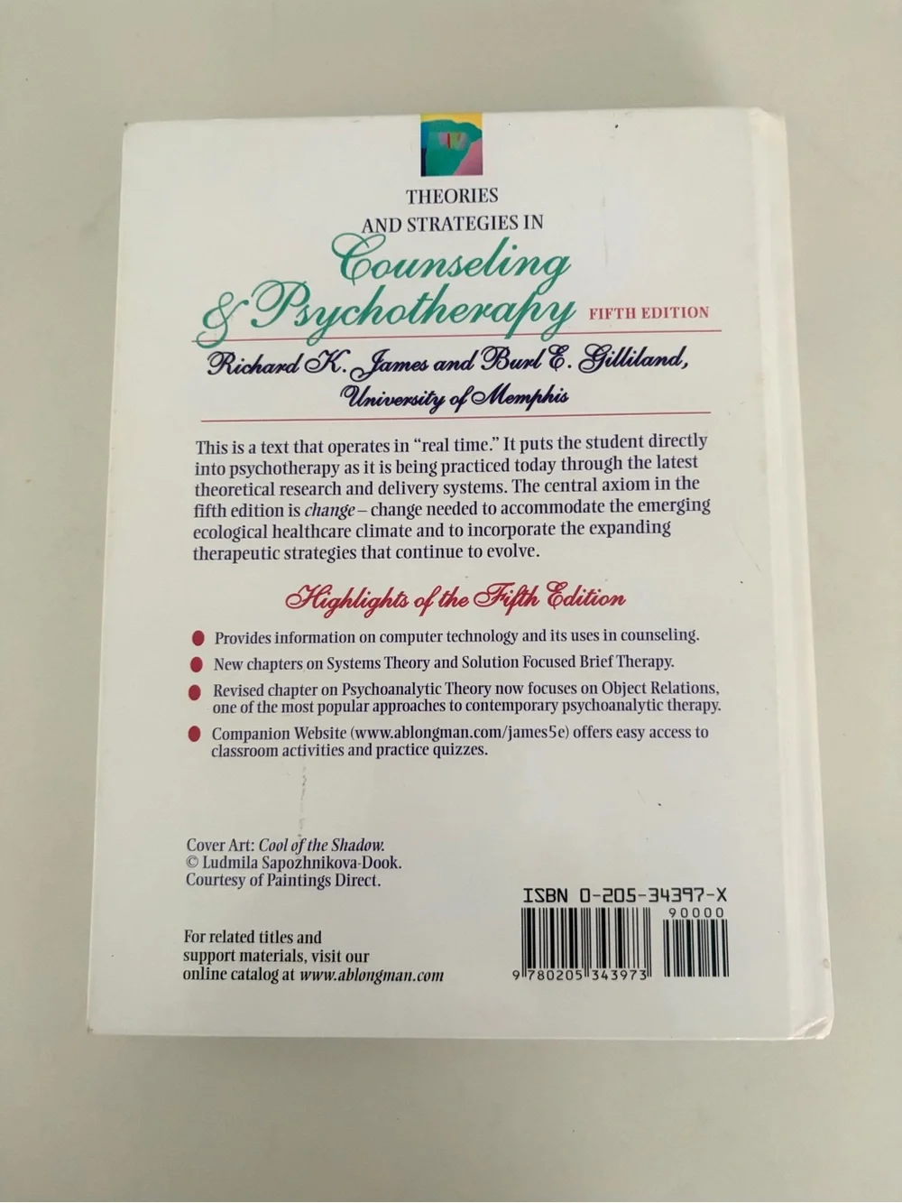 Theories and Strategies In Counseling & Psychotherapy (Fifth Edition)